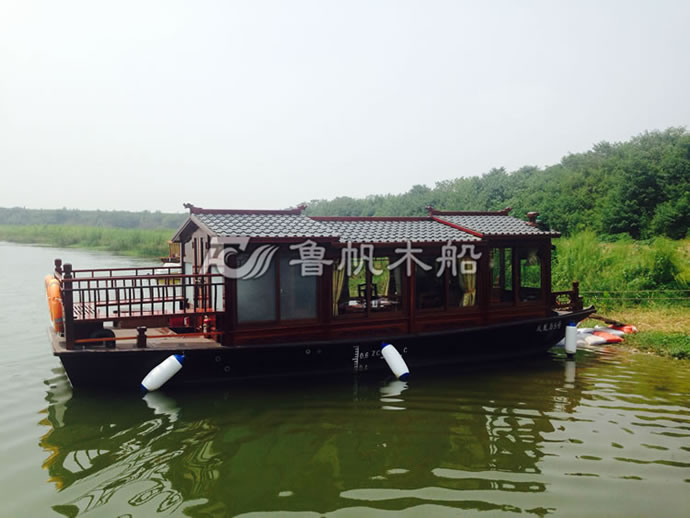 電動餐飲觀光畫舫船