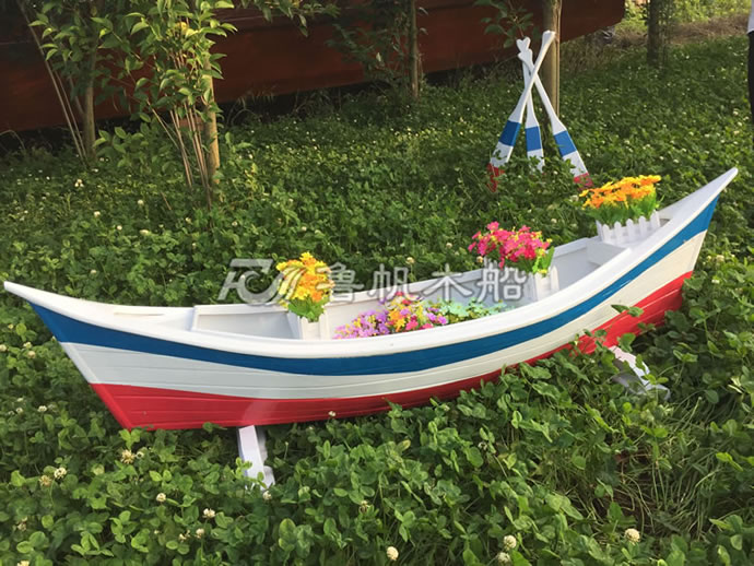 歐式彩繪雙尖船